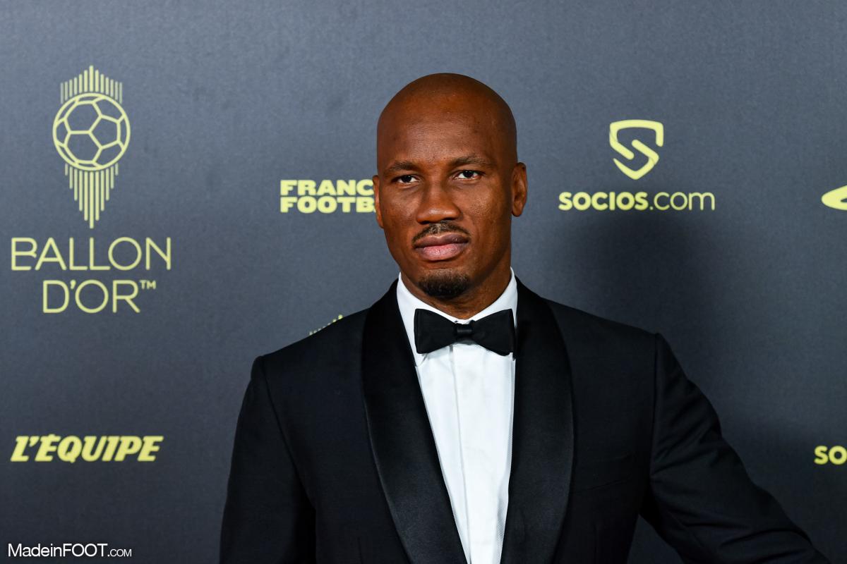 Didier Drogba, ancien joueur de l'OM.