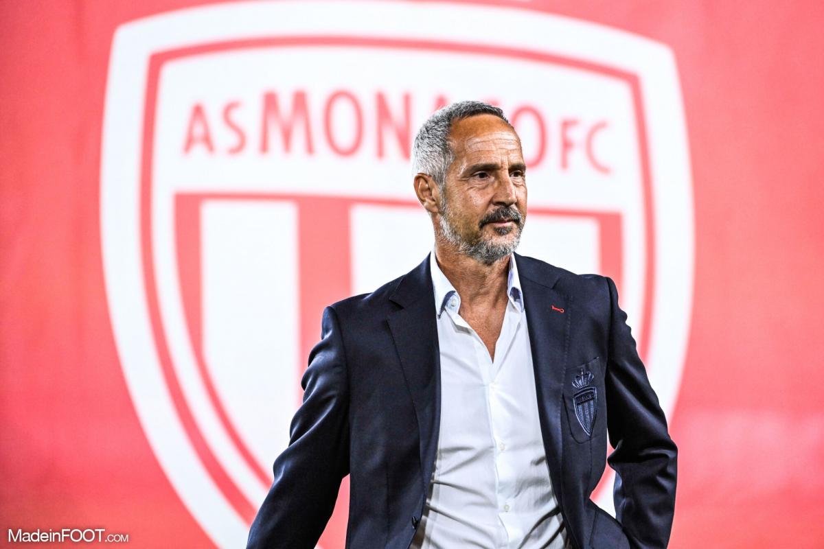 Adolf Hütter, l'entraîneur de l'AS Monaco.