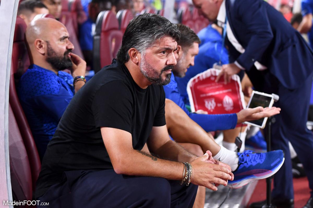 Gennaro Gattuso, l'entraîneur de l'OM