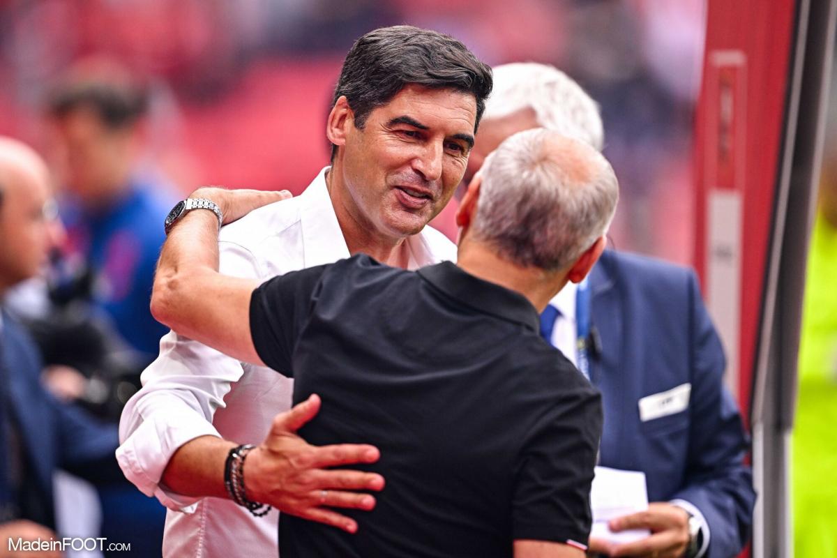 Paulo Fonseca, entraîneur du LOSC.