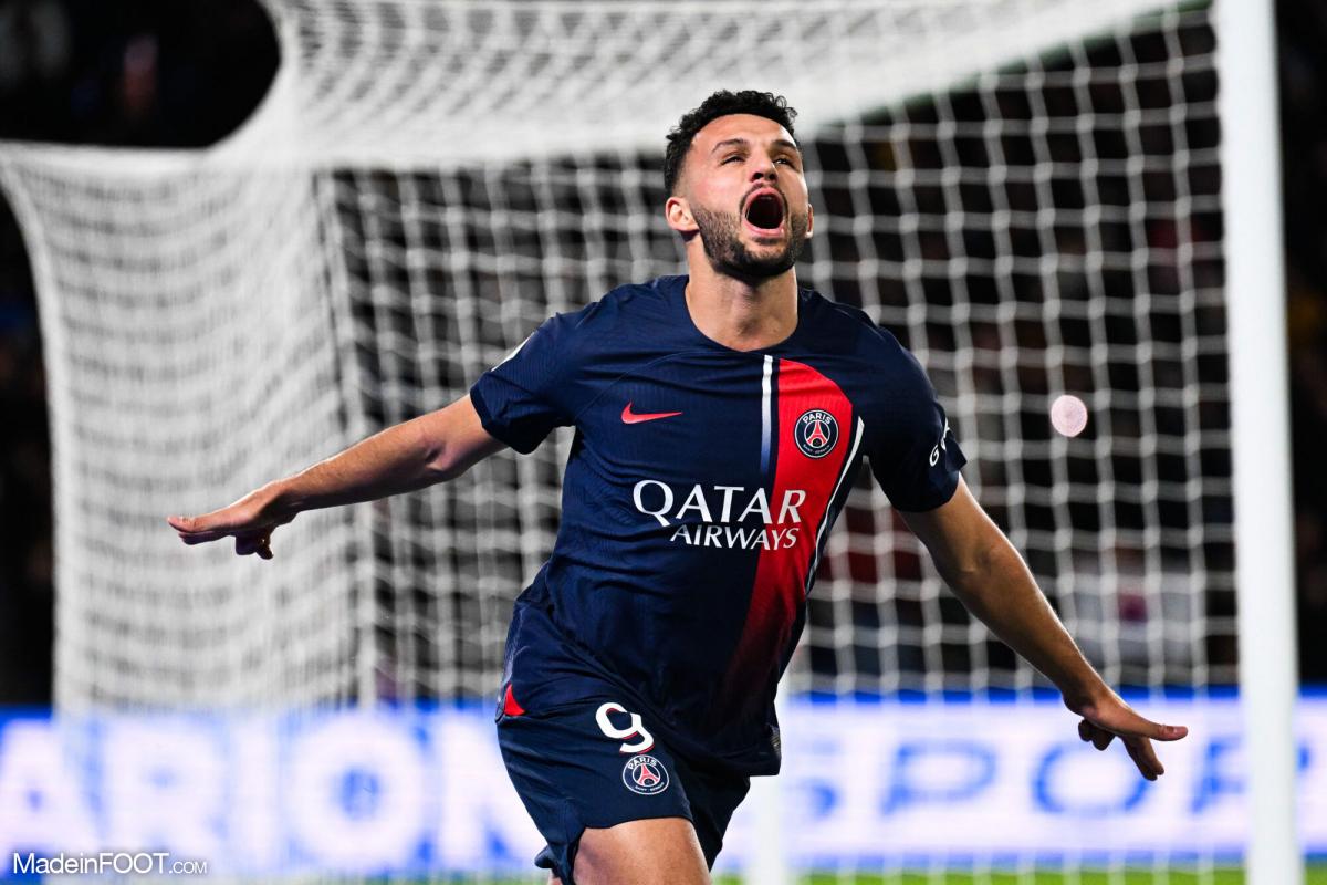 Gonçalo Ramos avec le PSG
