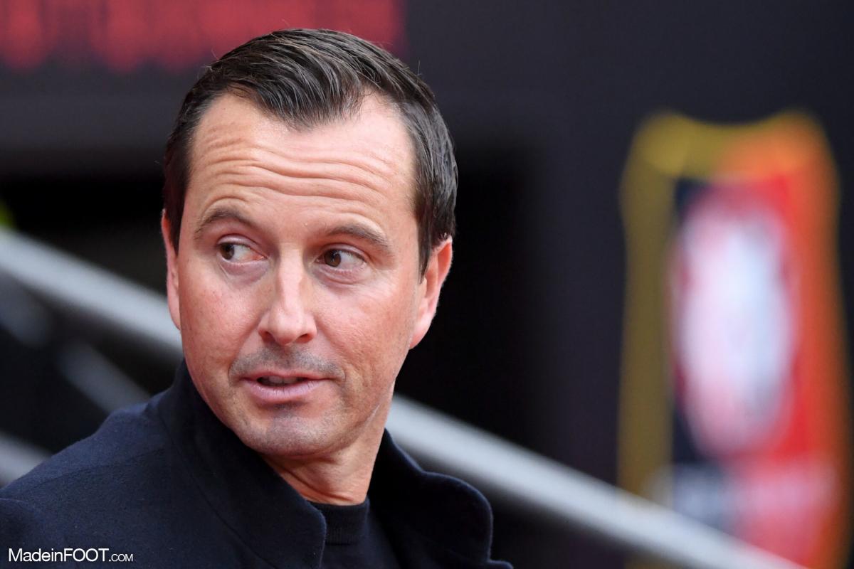 Julien Stéphan, l'entraîneur du Stade Rennais FC.