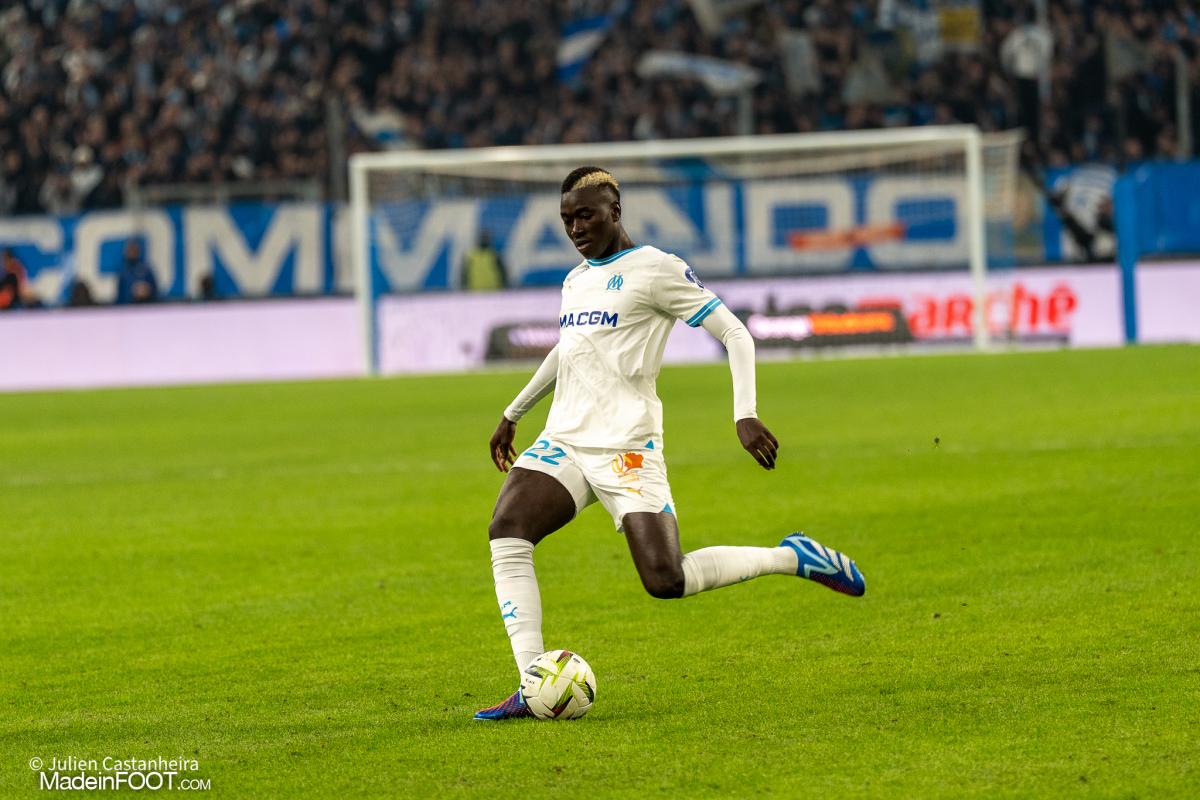 Pape Gueye, milieu de terrain de l'OM.