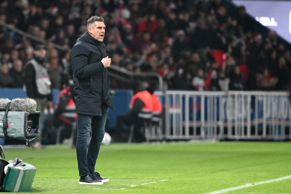 Jocelyn Gourvennec, l'entraîneur du FC Nantes.