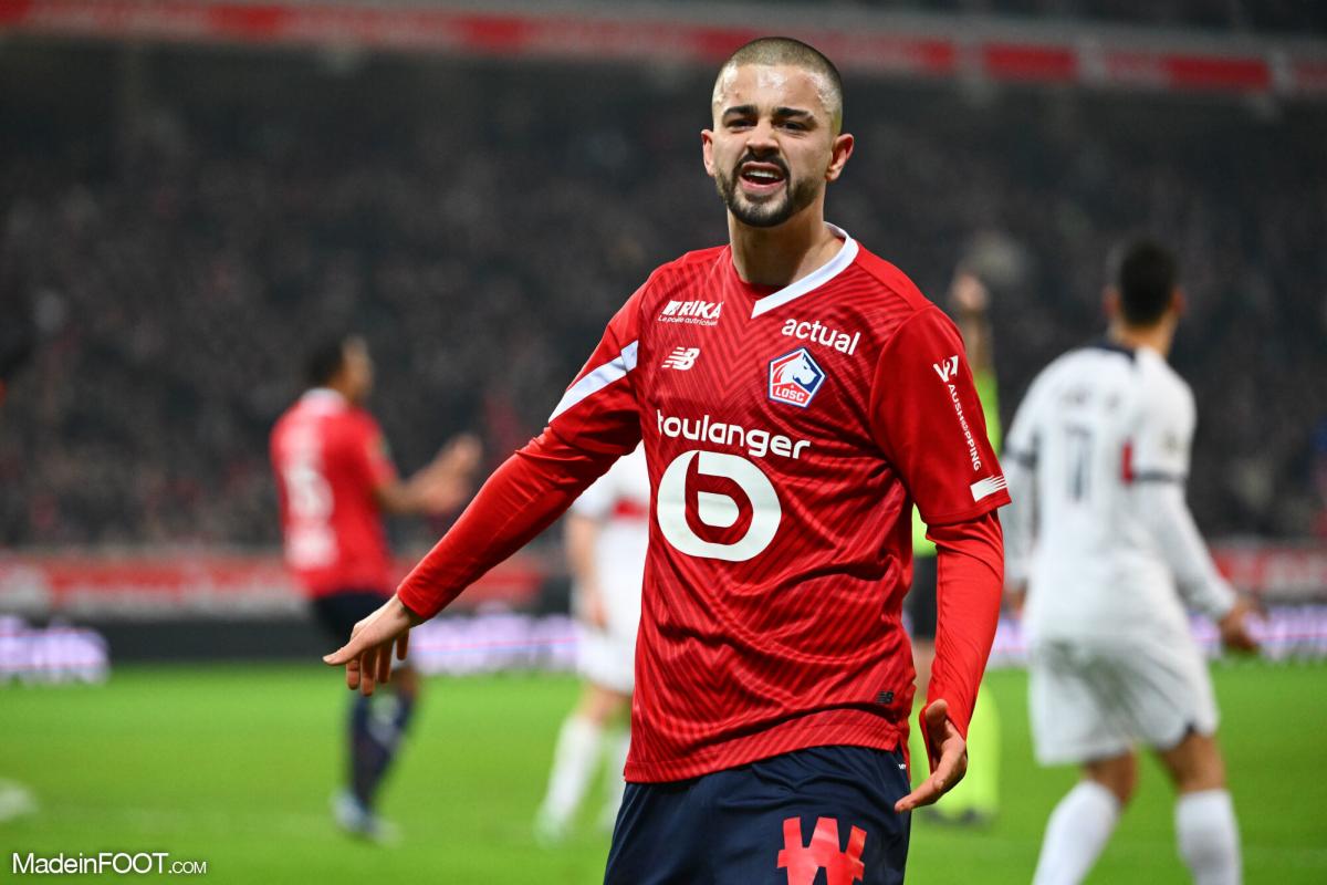 Edon Zhegrova, joueur du LOSC