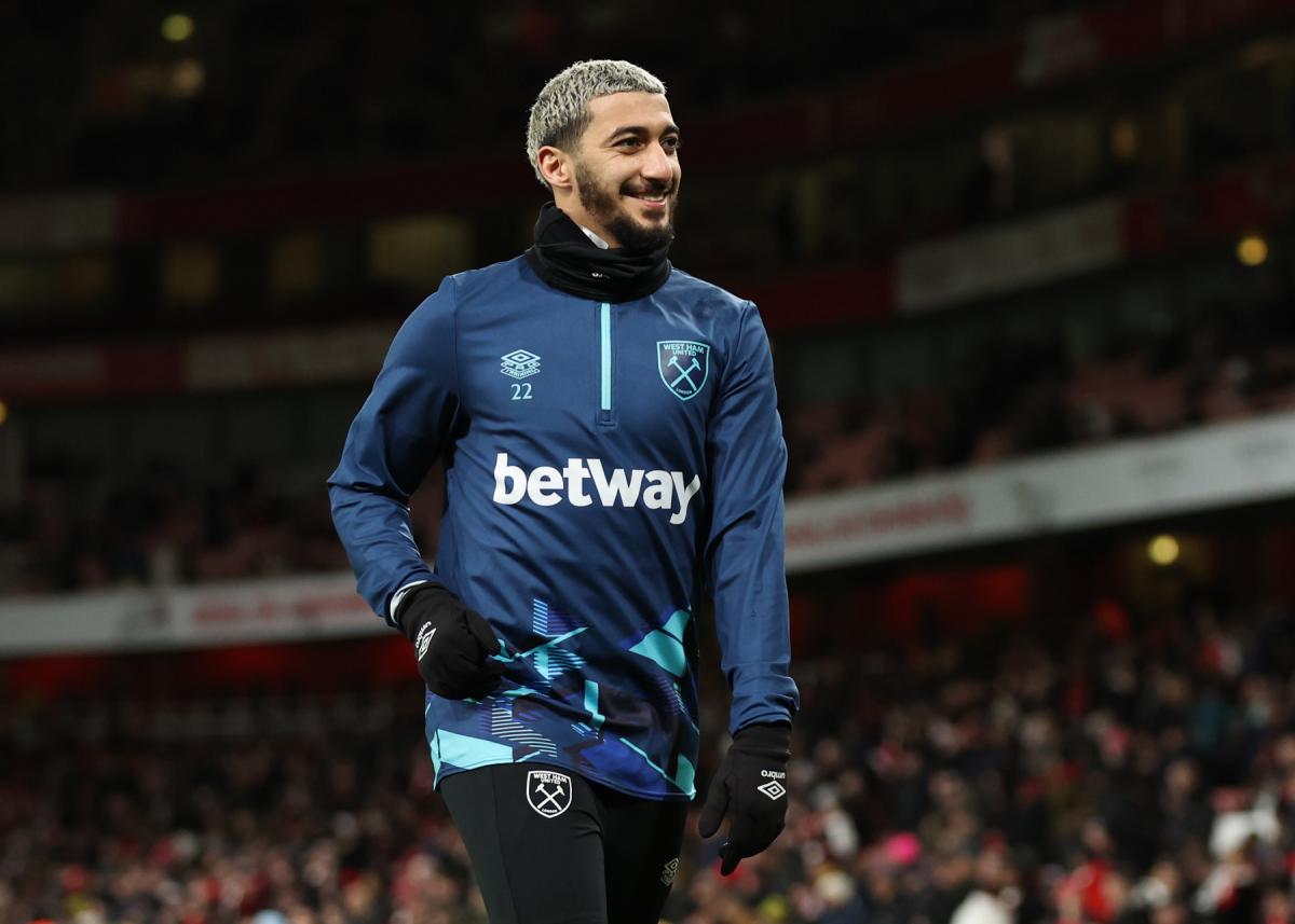 Saïd Benrahma, joueur de West Ham.