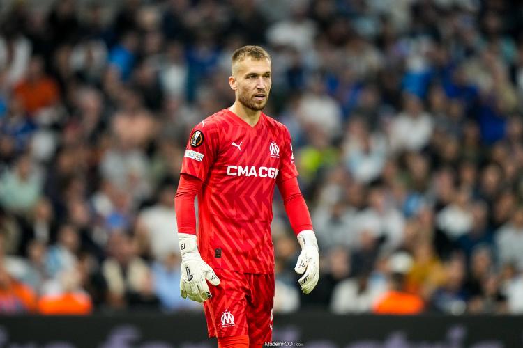 Ruben Blanco, le désormais ancien gardien de but de l'Olympique de Marseille.