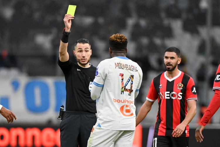 Jérémie Pignard lors de OM - Nice.