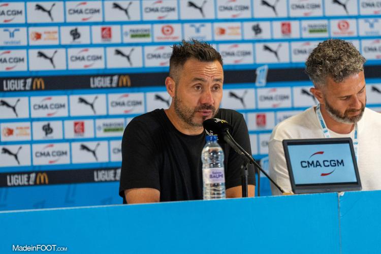 Roberto De Zerbi, l'entraîneur de l'Olympique de Marseille.
