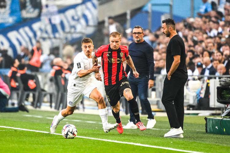 Valentin Rongier, le milieu de terrain de l'Olympique de Marseille.