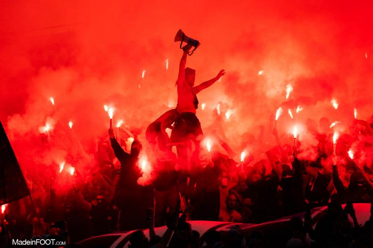 Supporters de l'OM. 