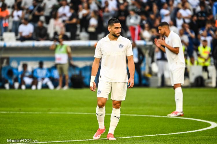Neal Maupay, attaquant de l'OM