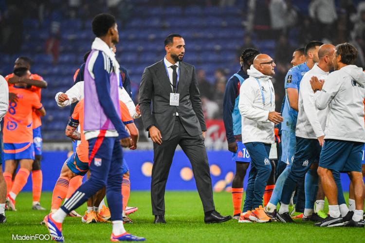 Medhi Benatia, le conseiller sportif de l'Olympique de Marseille.