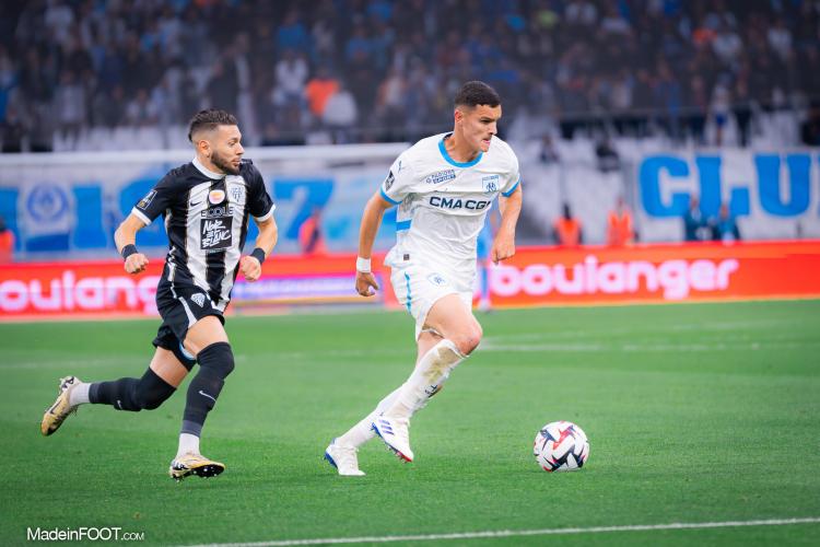 Valentin Carboni, le désormais ancien milieu de terrain offensif de l'Olympique de Marseille.