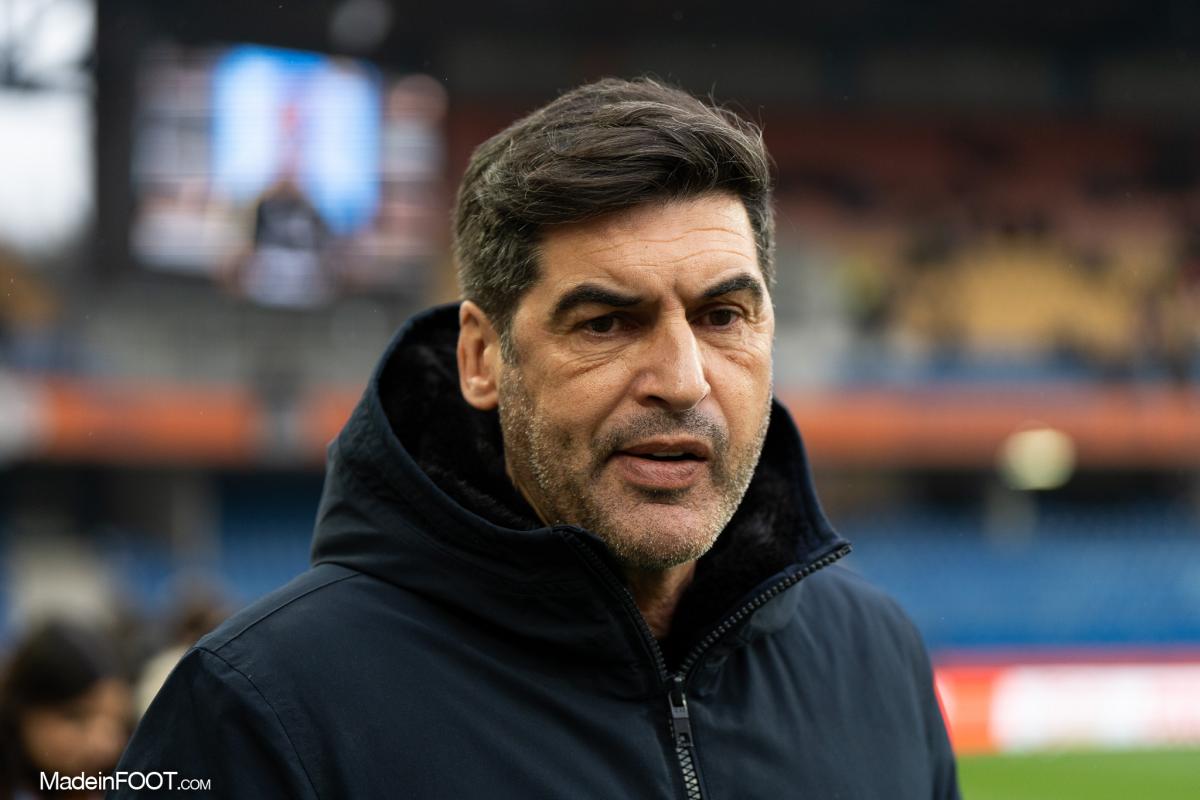 Paulo Fonseca, entraineur du LOSC