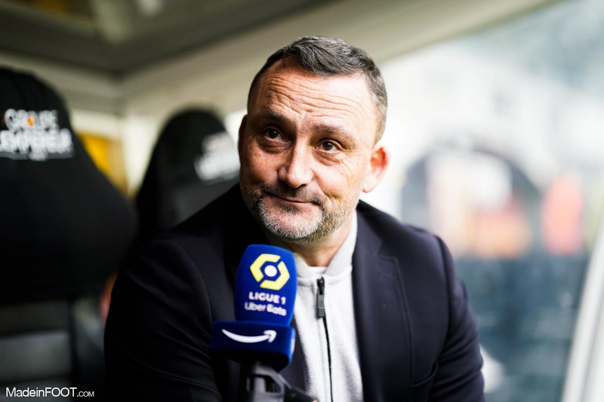 Franck Haise, entraîneur du RC Lens.