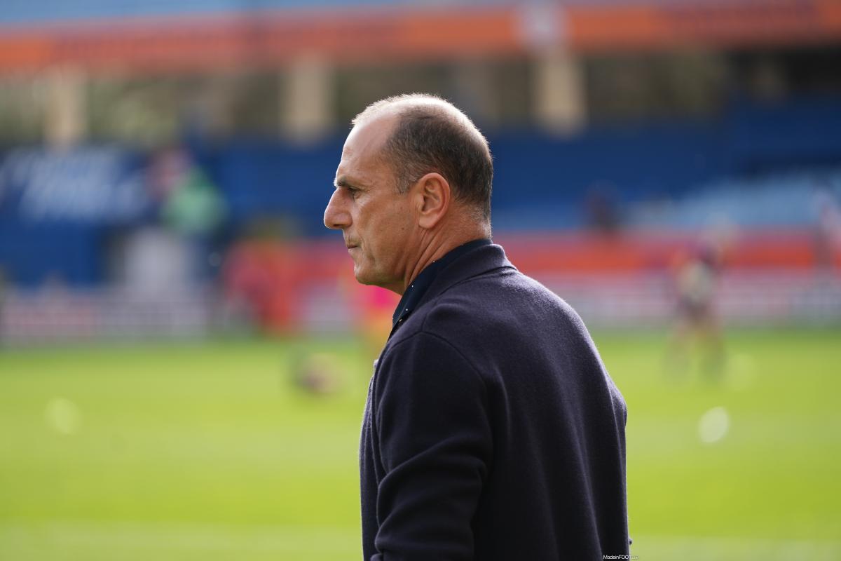 Michel Der Zakarian, l'entraîneur du Montpellier HSC.