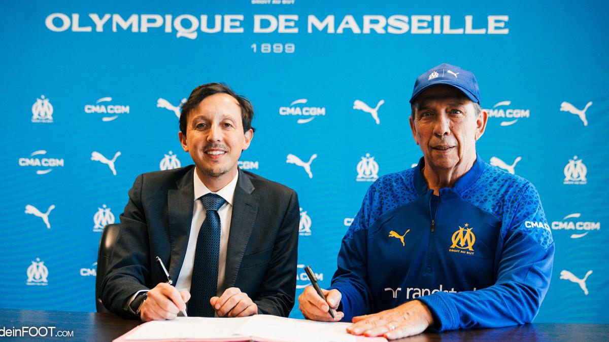 Pablo Longoria avec Jean-Louis Gasset