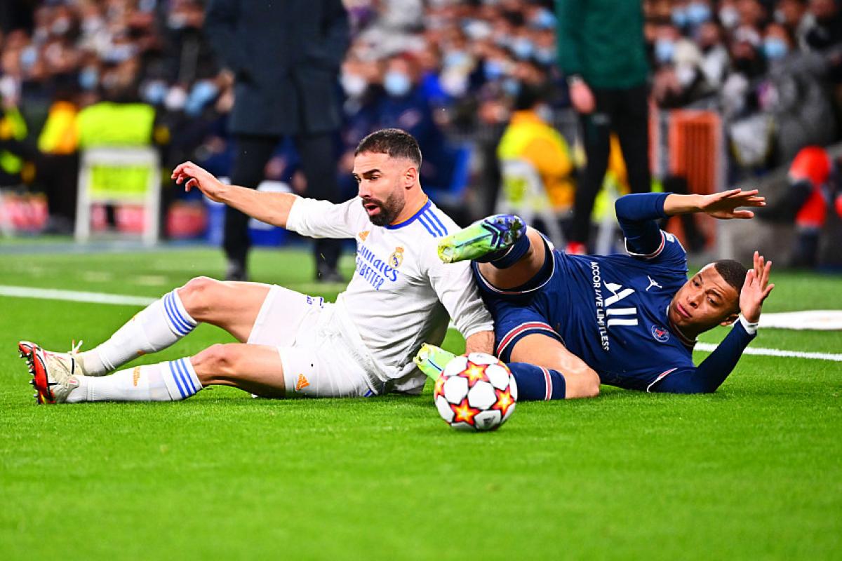 Dani Carvajal, le défenseur latéral droit du Real Madrid.