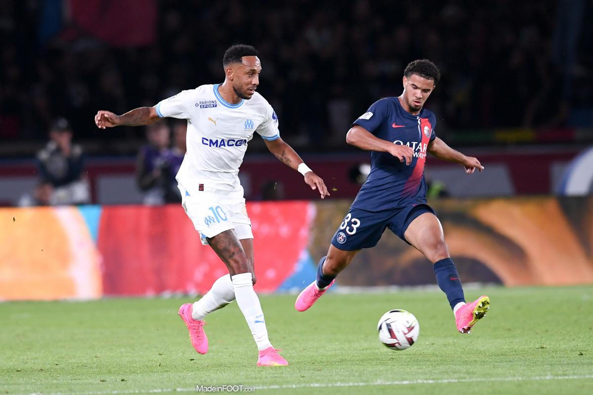 Pierre-Emerick Aubameyang, l'attaquant de l'Olympique de Marseille.