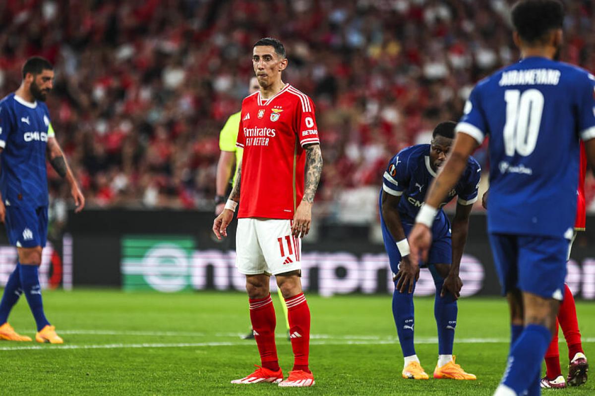 Angel Di Maria, joueur du Benfica Lisbonne 