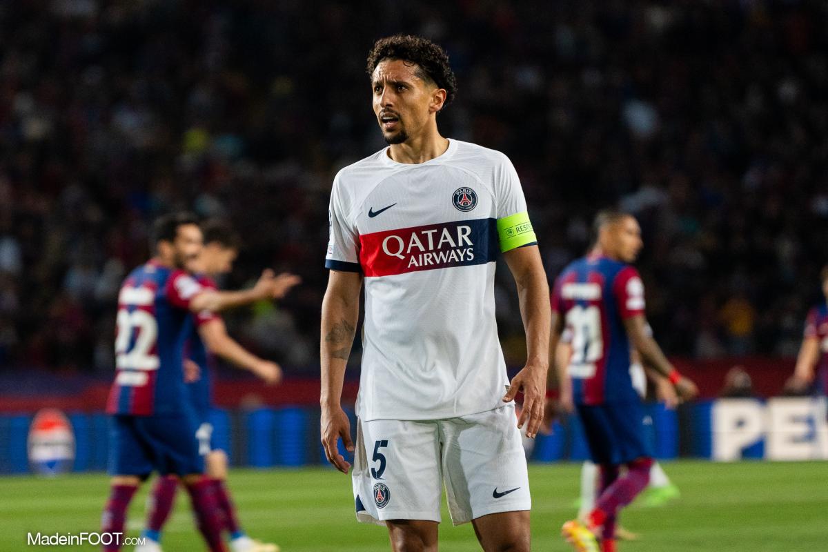 Marquinhos avec le PSG
