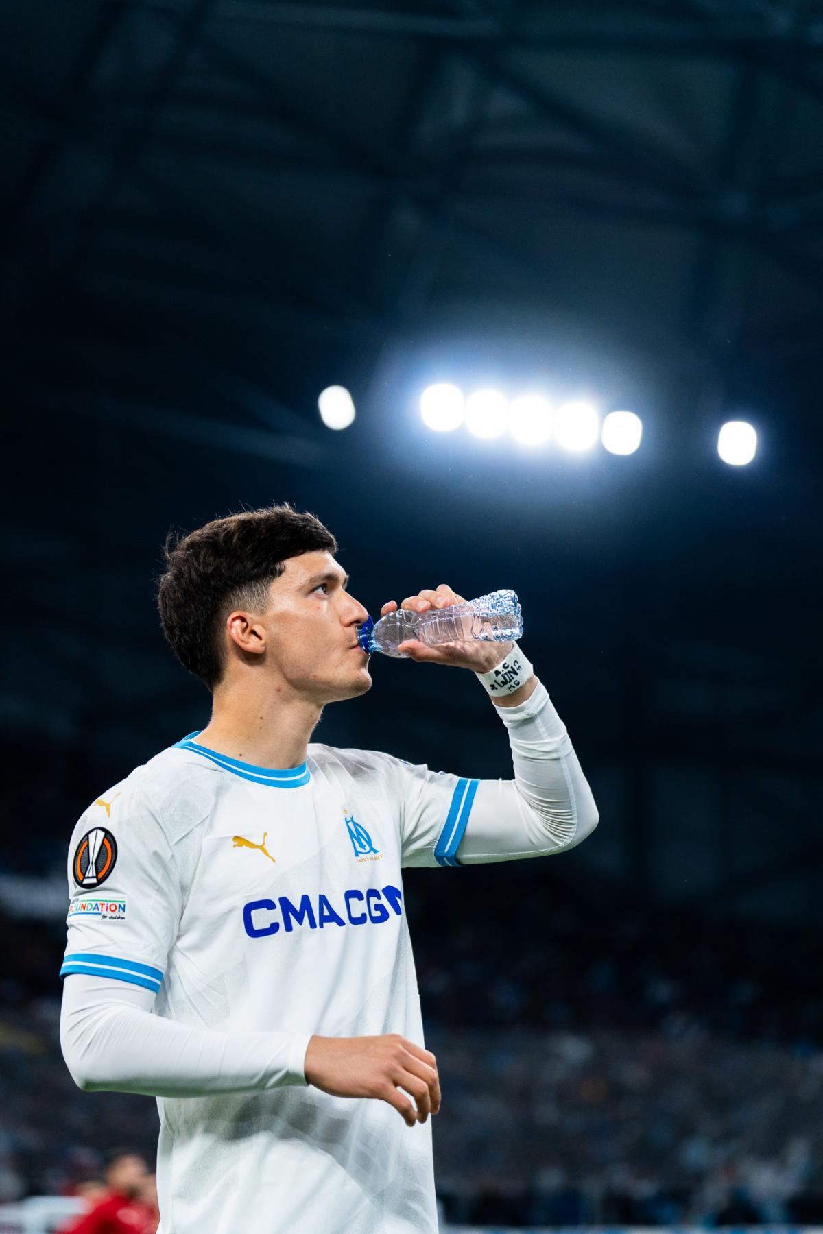 Léonardo Balerdi, défenseur de l'OM.