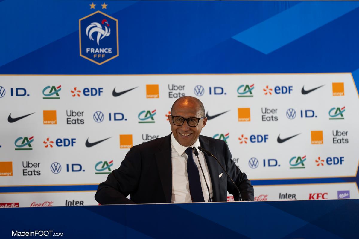 Philippe Diallo, le président de la Fédération Française de Football (FFF).