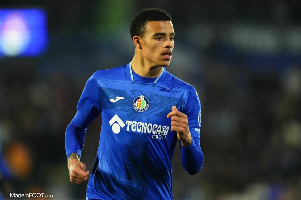 Mason Greenwood avec Getafe