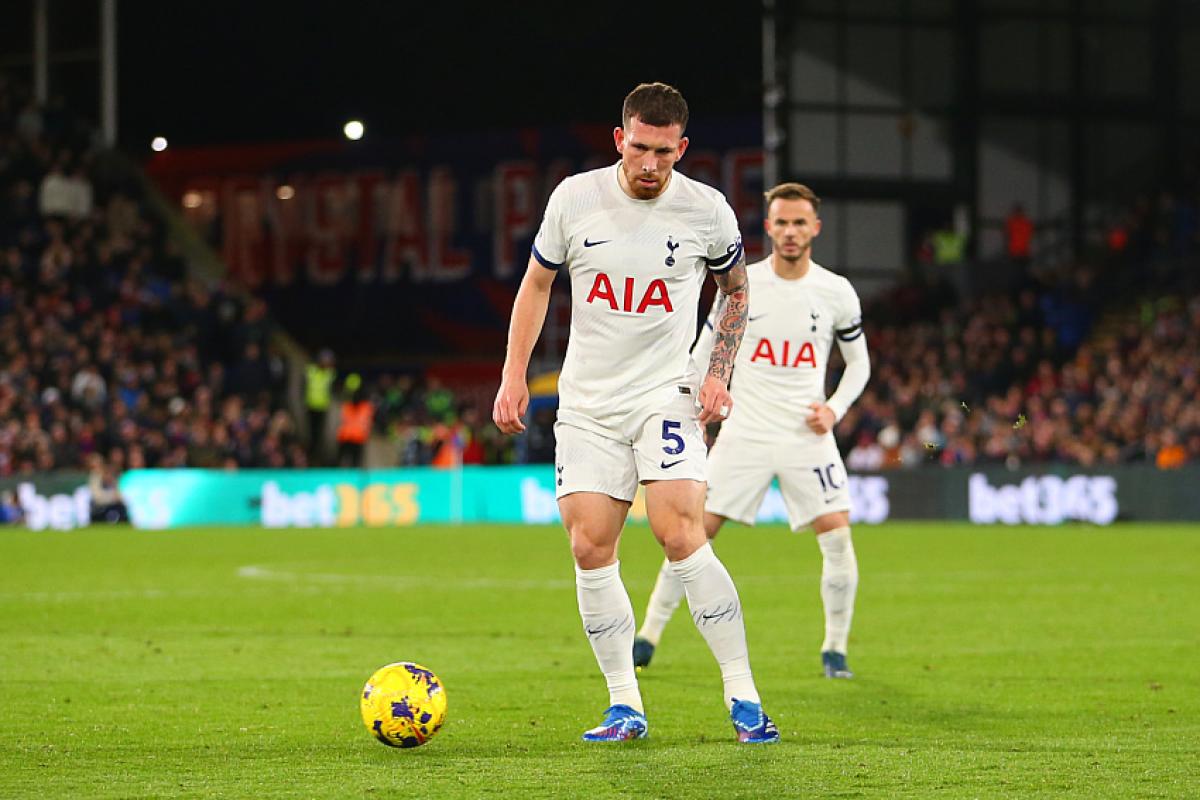 Pierre-Emile Højbjerg, ici sous ses anciennes couleurs de Tottenham.