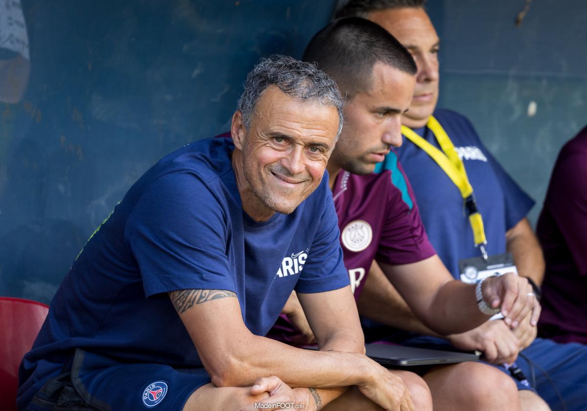 Luis Enrique, coach du PSG.