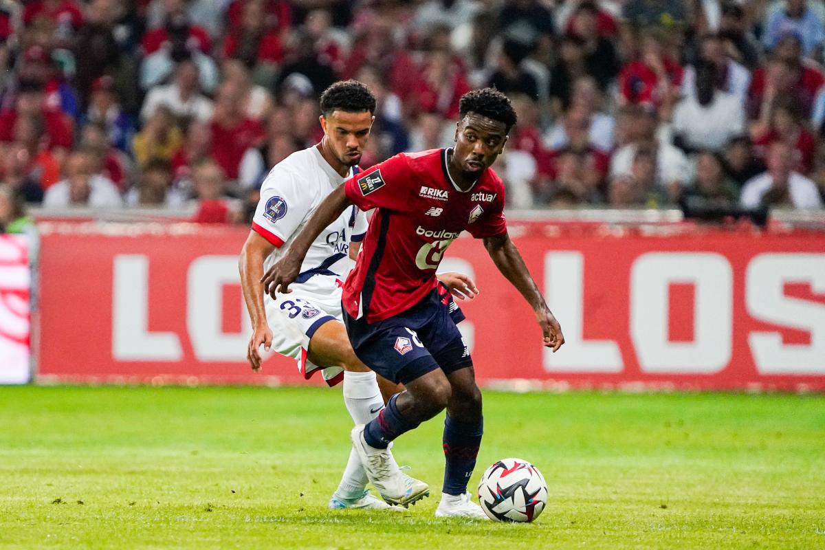 Angel Gomes avec les LOSC 