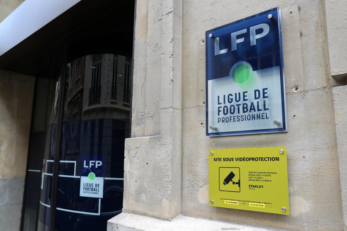 Le logo de la Ligue de Football Professionnel (LFP).