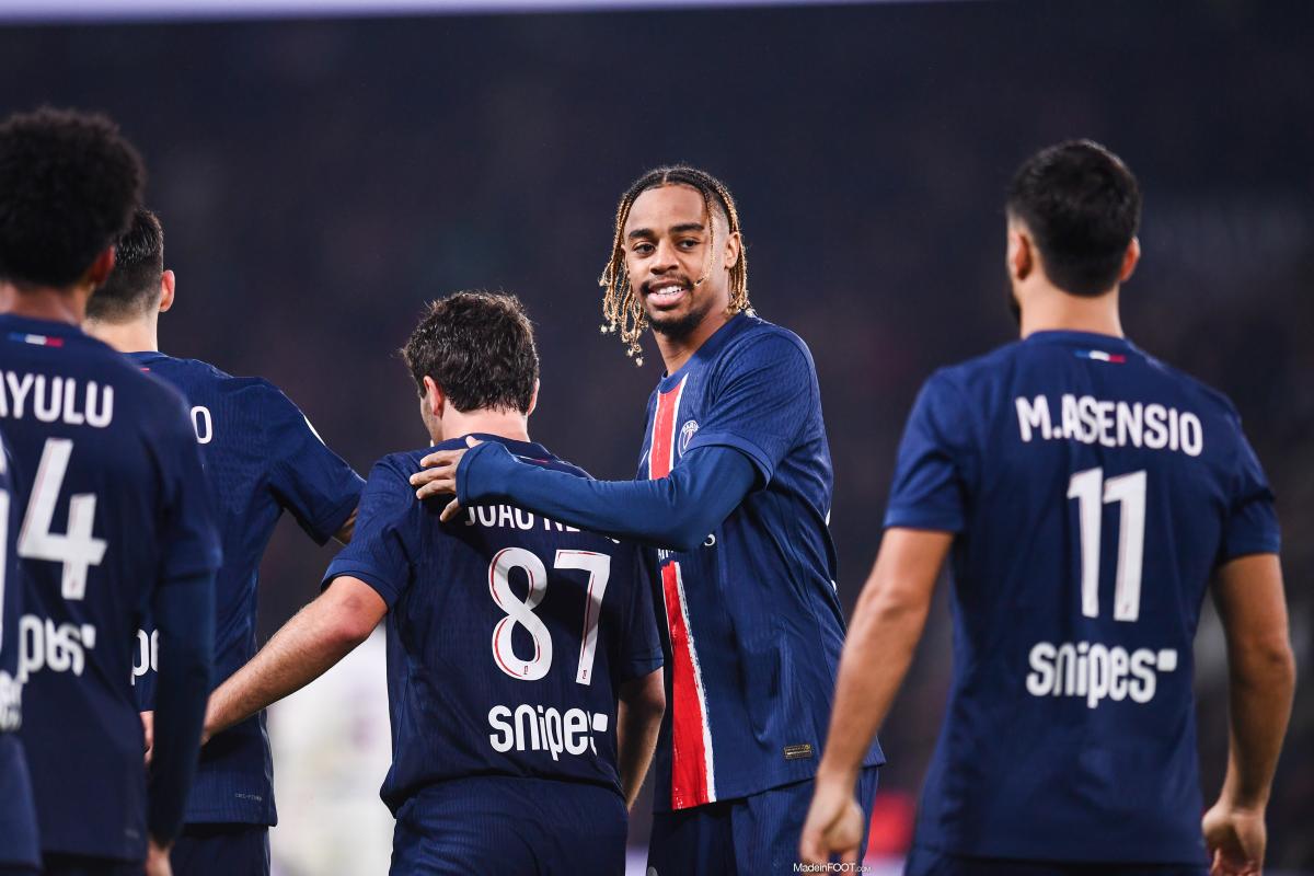 Les joueurs du PSG