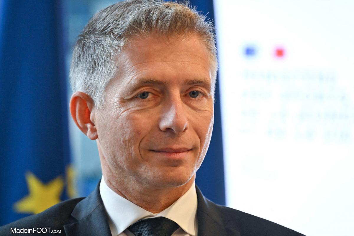 Gil Avérous, ministre des Sports.