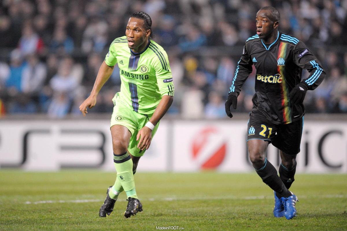 Les retrouvailles entre Didier Drogba et l'OM (2010).