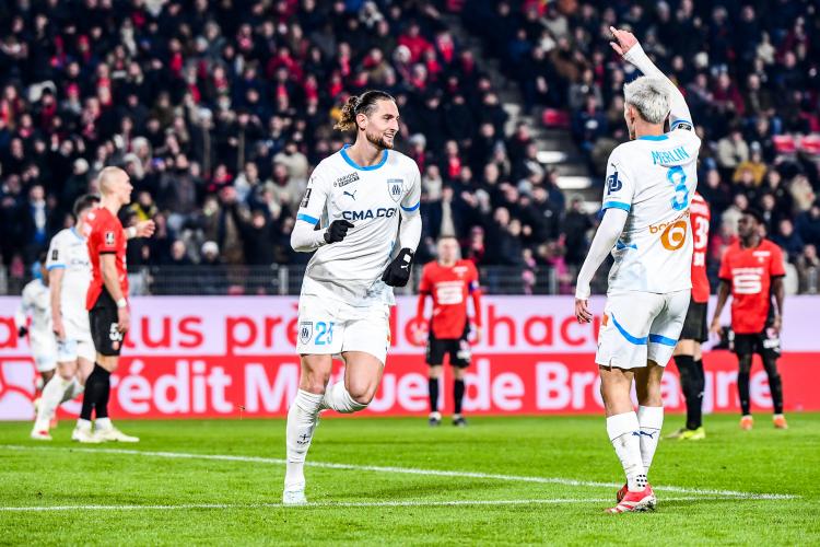 La joie d'Adrien Rabiot.