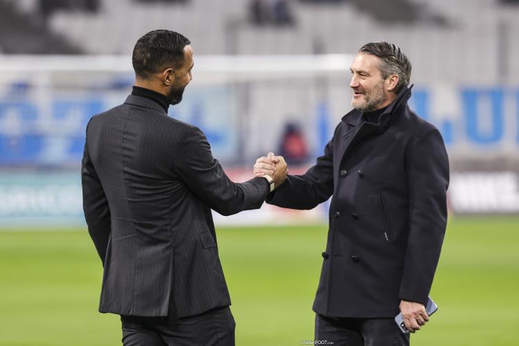 Medhi Benatia et Olivier Létang