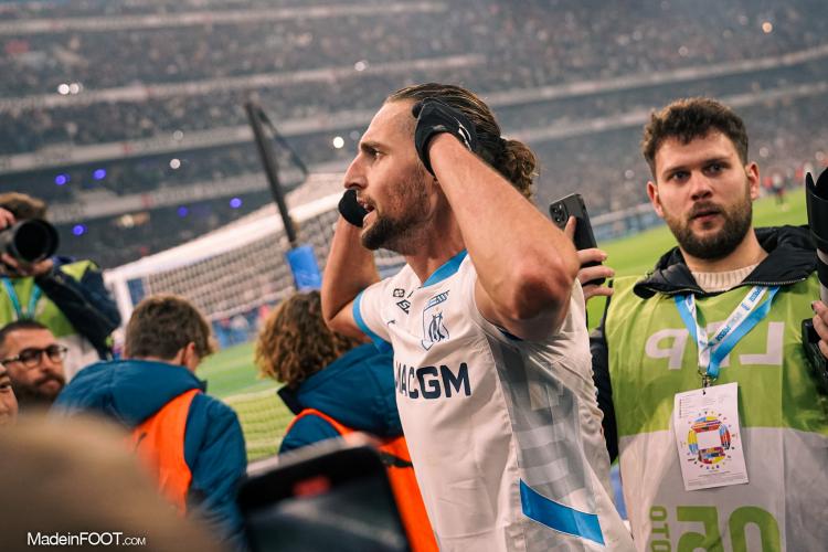 Adrien Rabiot sous le maillot de l'OM