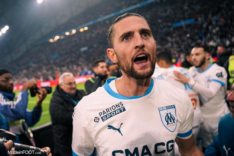 Adrien Rabiot sous le maillot de l'OM