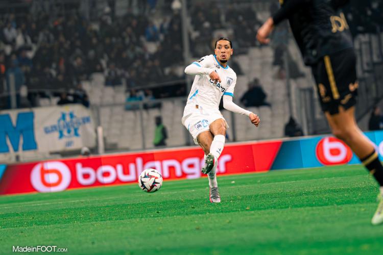 Bilal Nadir, milieu de terrain de l'OM