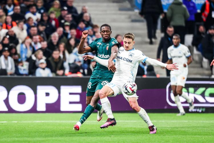 Valentin Rongier, le milieu de terrain de l'Olympique de Marseille.