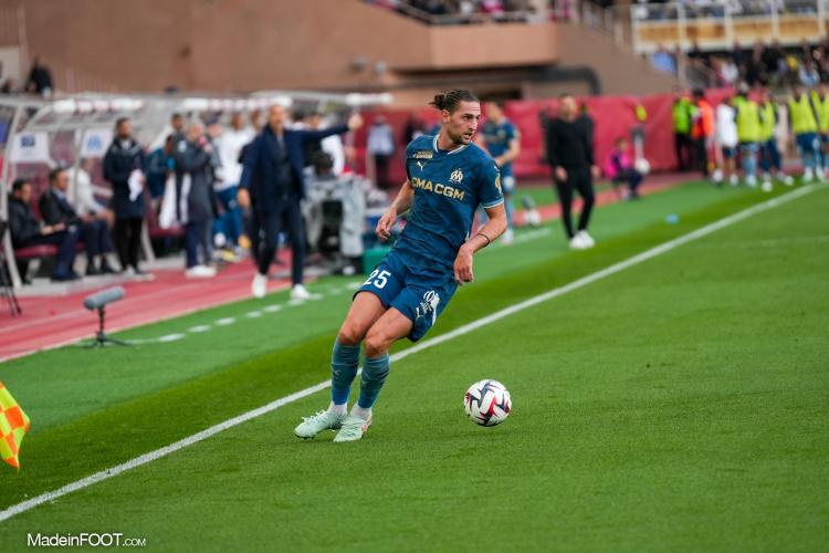 Adrien Rabiot, le milieu de terrain de l'Olympique de Marseille.