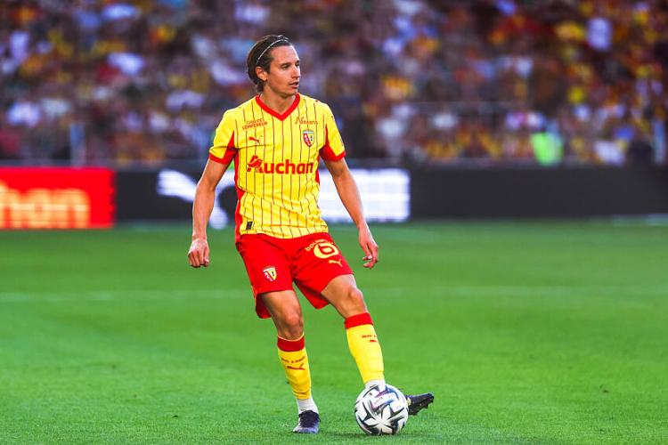Florian Thauvin, attaquant du RC Lens 