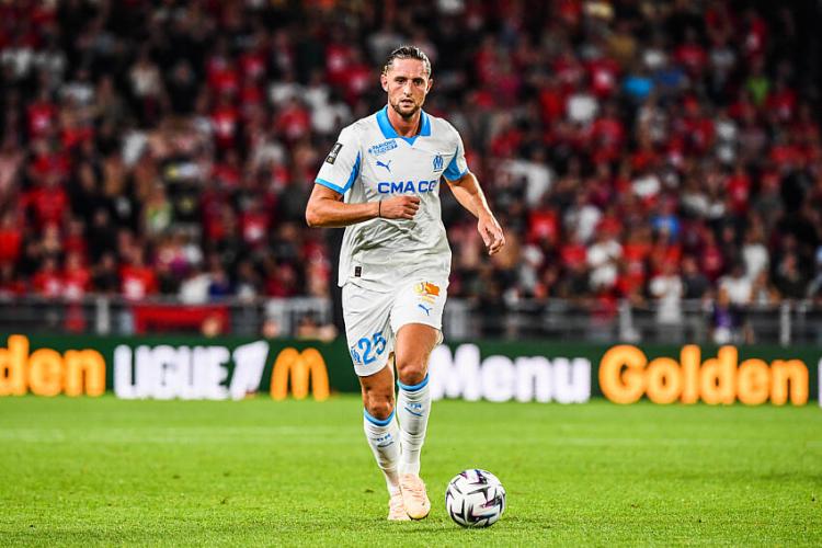 Adrien Rabiot, ici sous ses anciennes couleurs de l'Olympique de Marseille.