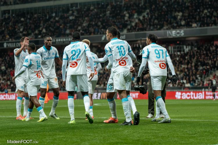Les joueurs de l'OM 