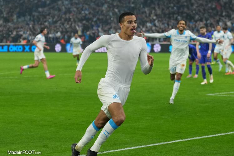 Mason Greenwood avec l'OM.
