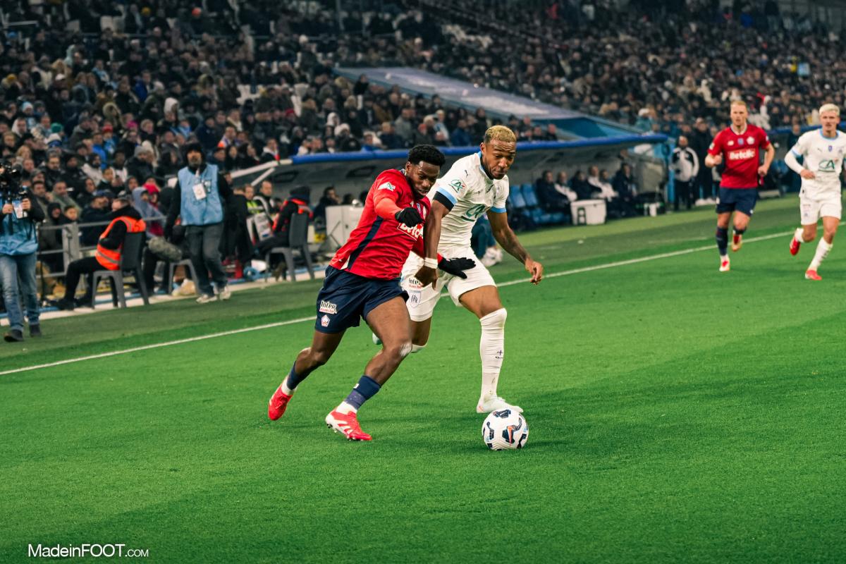 Jonathan David sous les couleurs du LOSC.