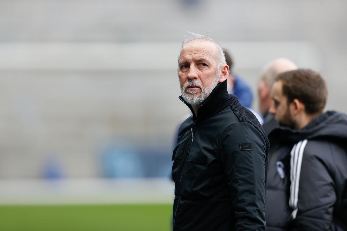 Éric Roy, entraîneur du Stade Brestois