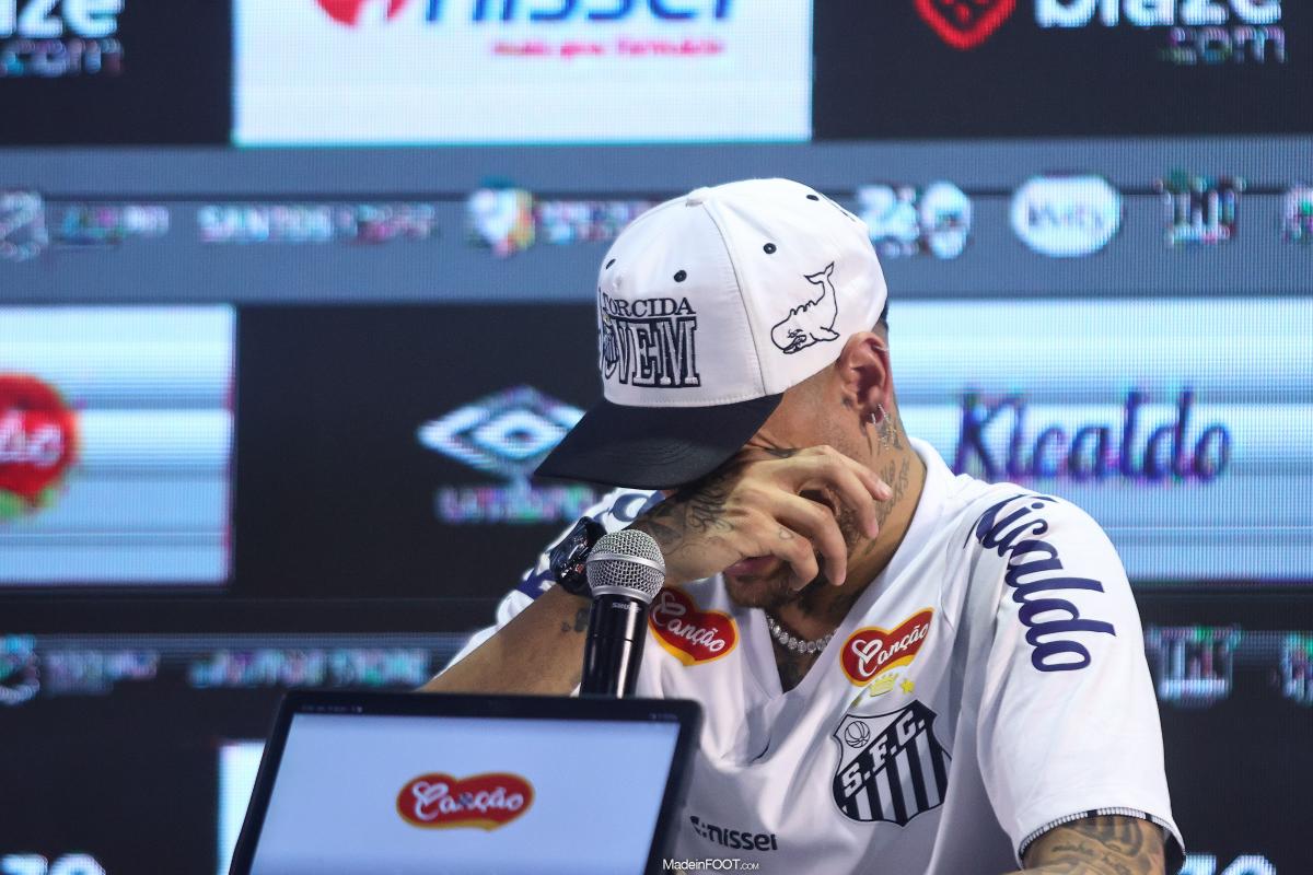 Neymar avec Santos